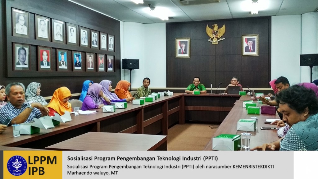 Sosialisasi Program Pengembangan Teknologi Industri (PPTI)