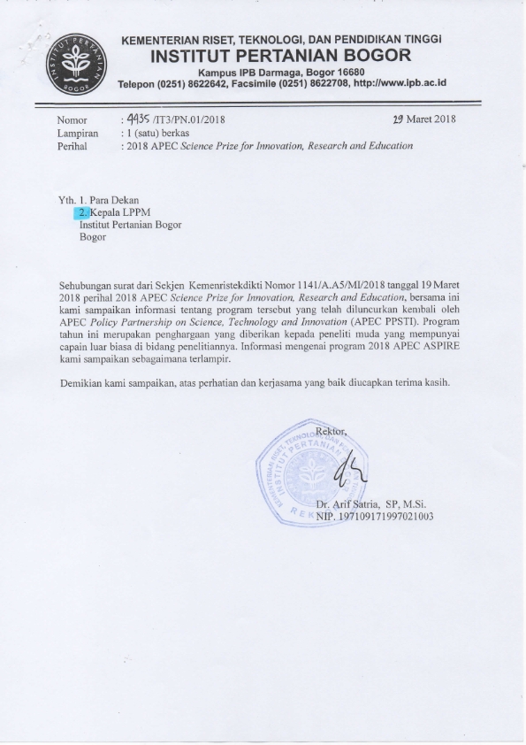 2018 APEC Science Prize for Innovation, Research and Education