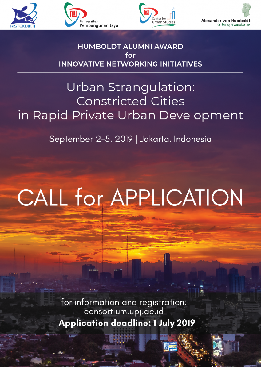 Call for Application-Urban Stregulations