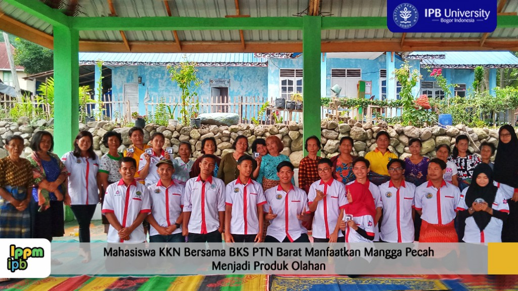 Mahasiswa-KKN-Bersama-BKS-PTN-Barat-Manfaatkan-Mangga-Pecah-Menjadi-Produk-Olahan