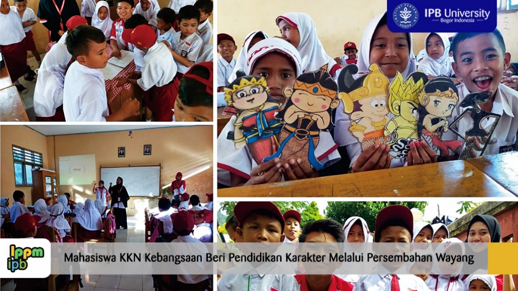 Mahasiswa-KKN-Kebangsaan-Beri-Pendidikan-Karakter-Melalui-Persembahan-Wayang