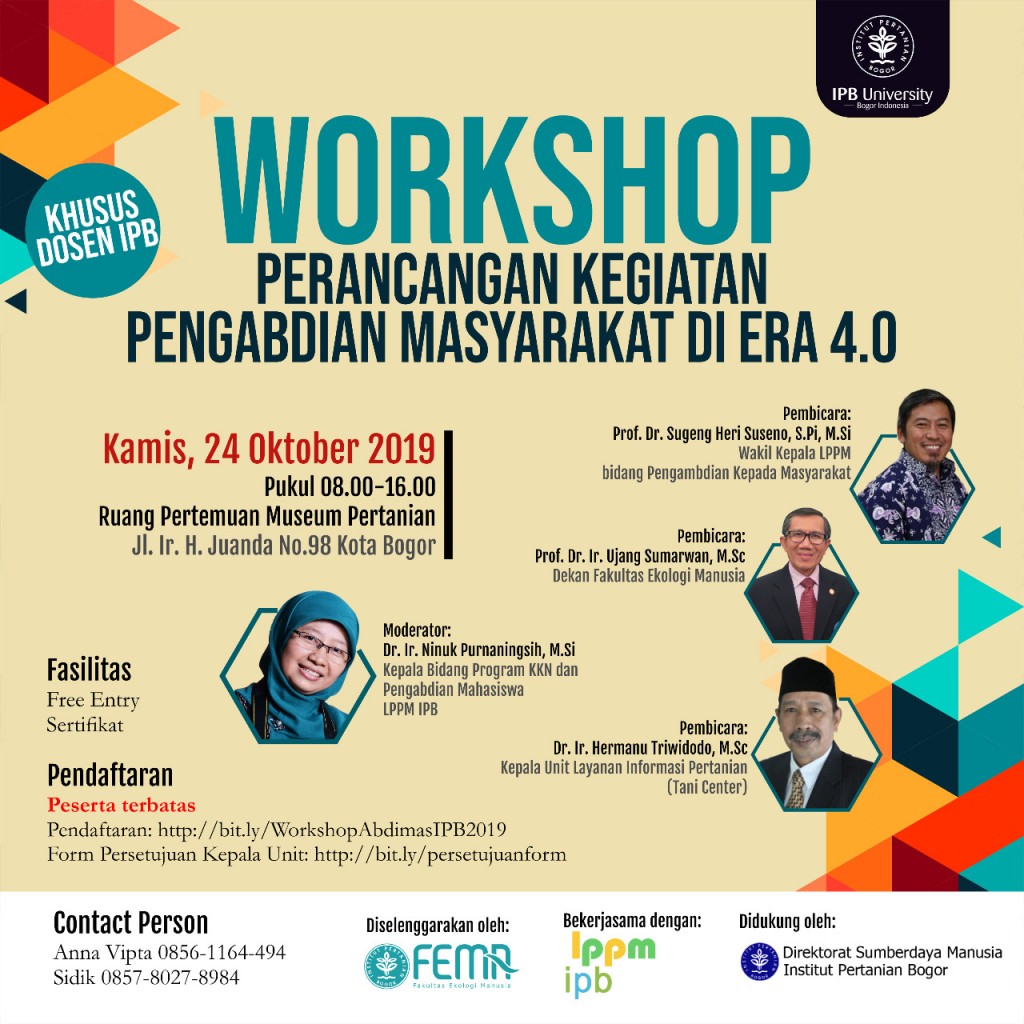 Workshop Perancangan Kegiatan PM di Era 4.0