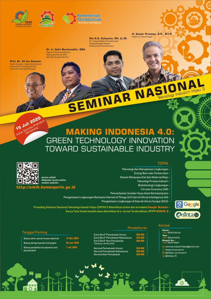 seminar nasional teknologi industri hijau 3