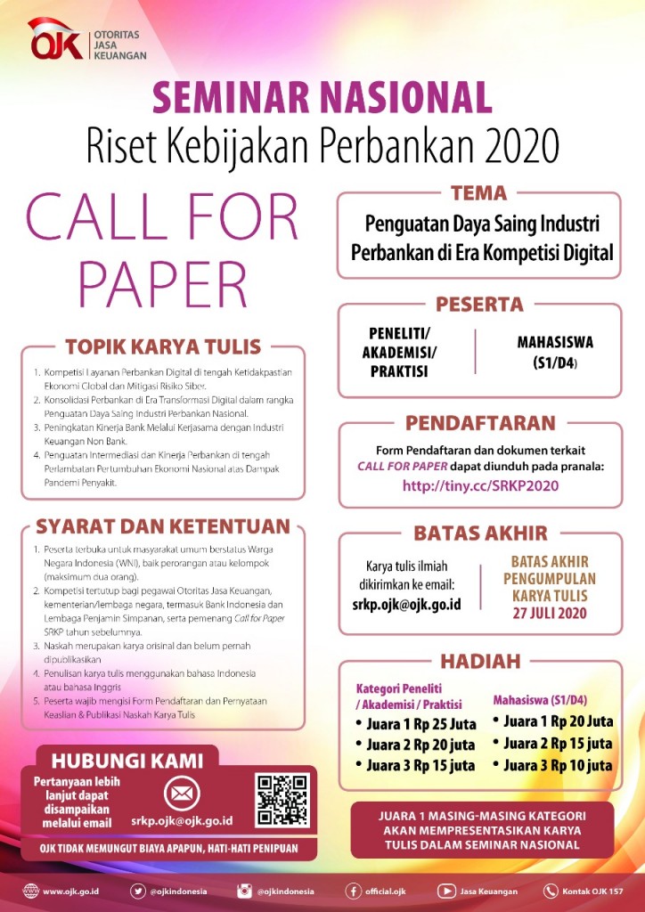 Poster Publikasi Call for Paper SRKP 2020