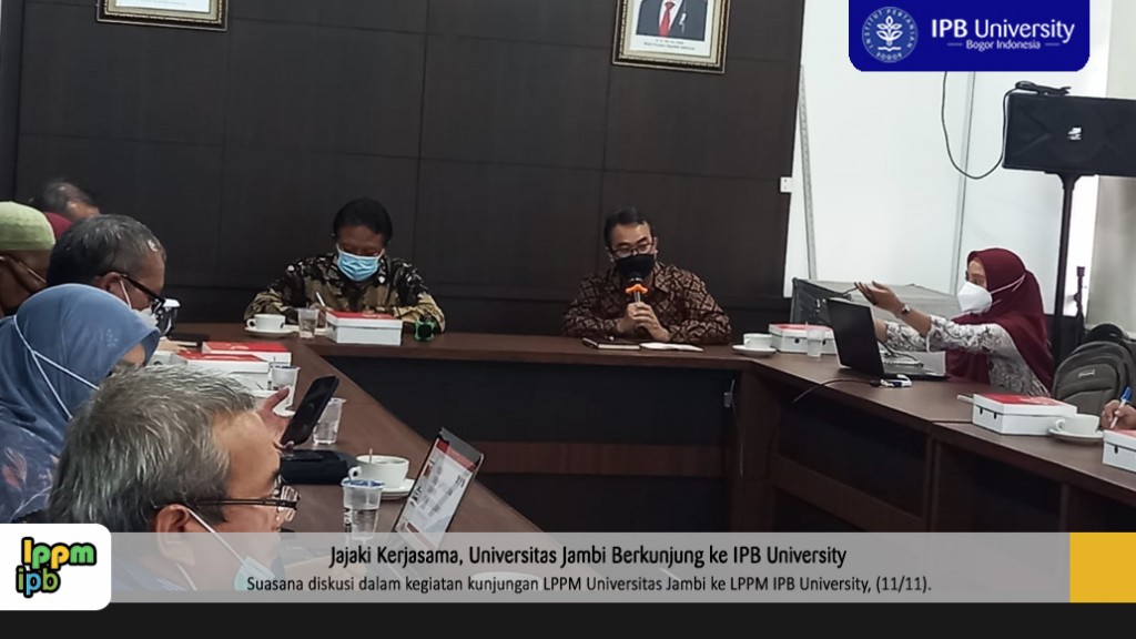 berita-Jajaki Kerjasama, Universitas Jambi Berkunjung ke IPB University